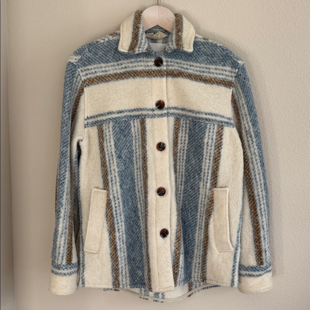 Samsøe Samsøe Rosa Wool Shirt Jacket XS - Picture 5 of 13